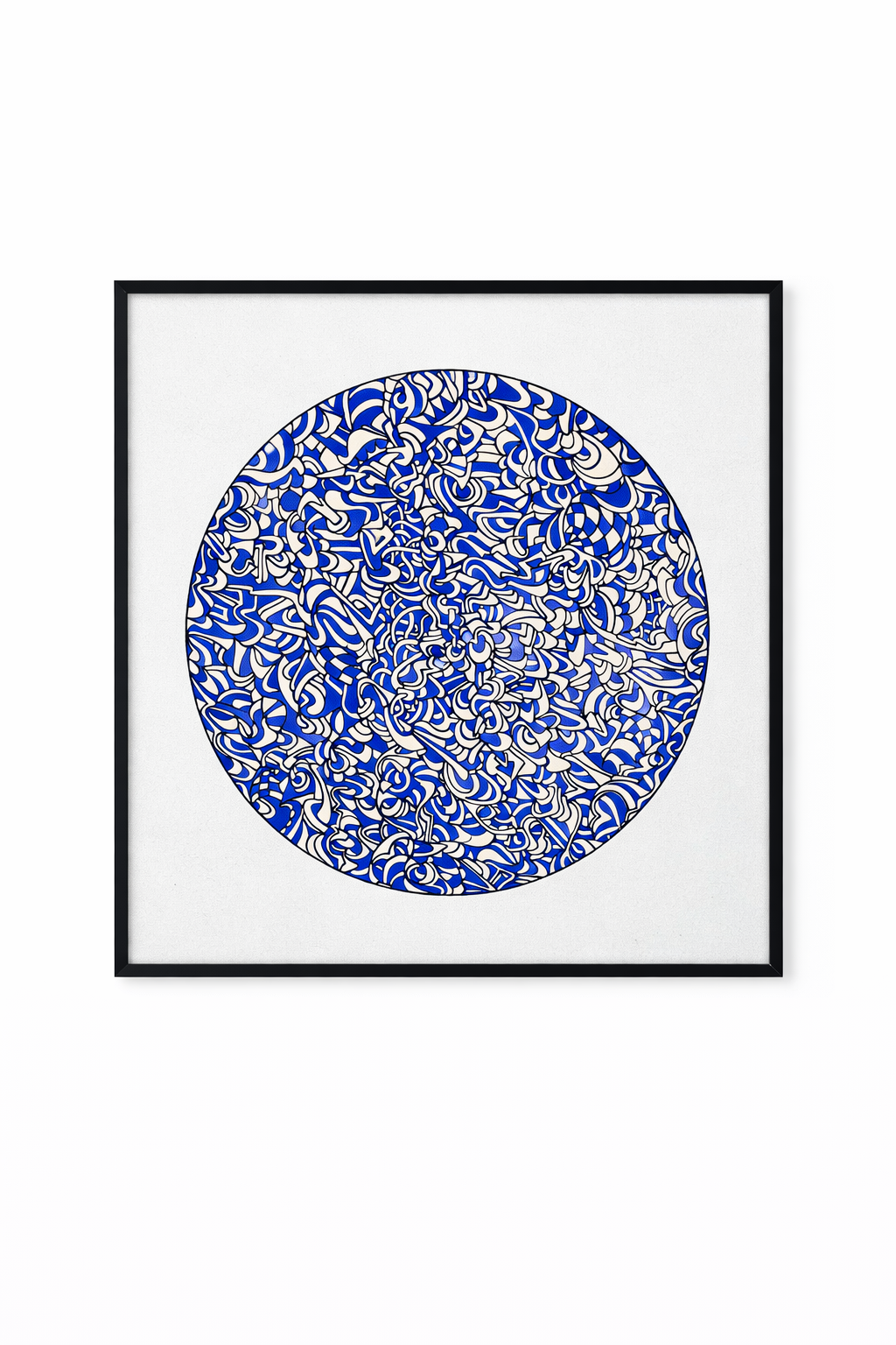 Oeuvres bleu Galerie Gérard G