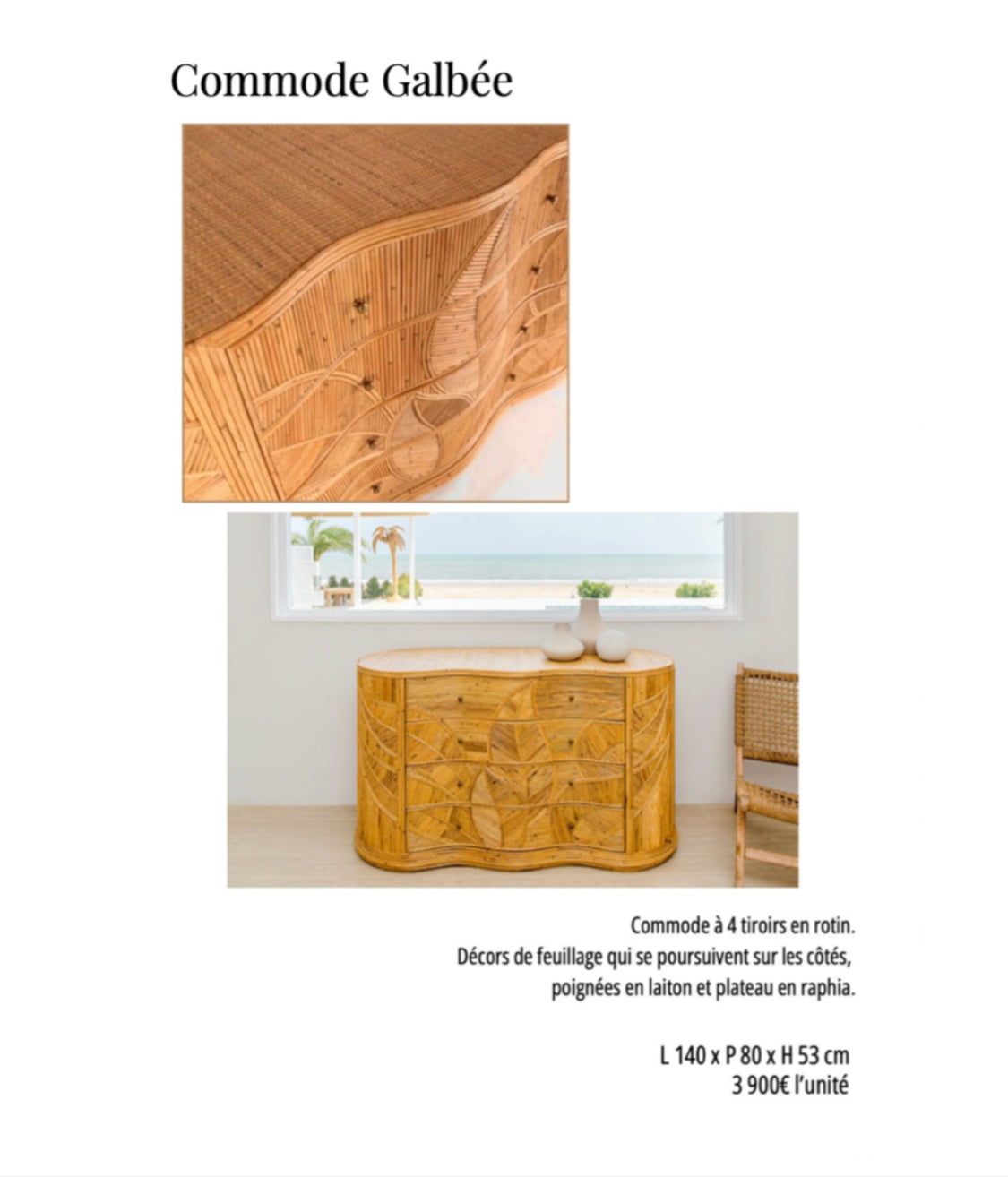 Commode Galbée Galerie Gérard G