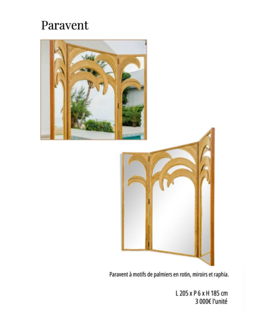 Paravent Galerie Gérard G